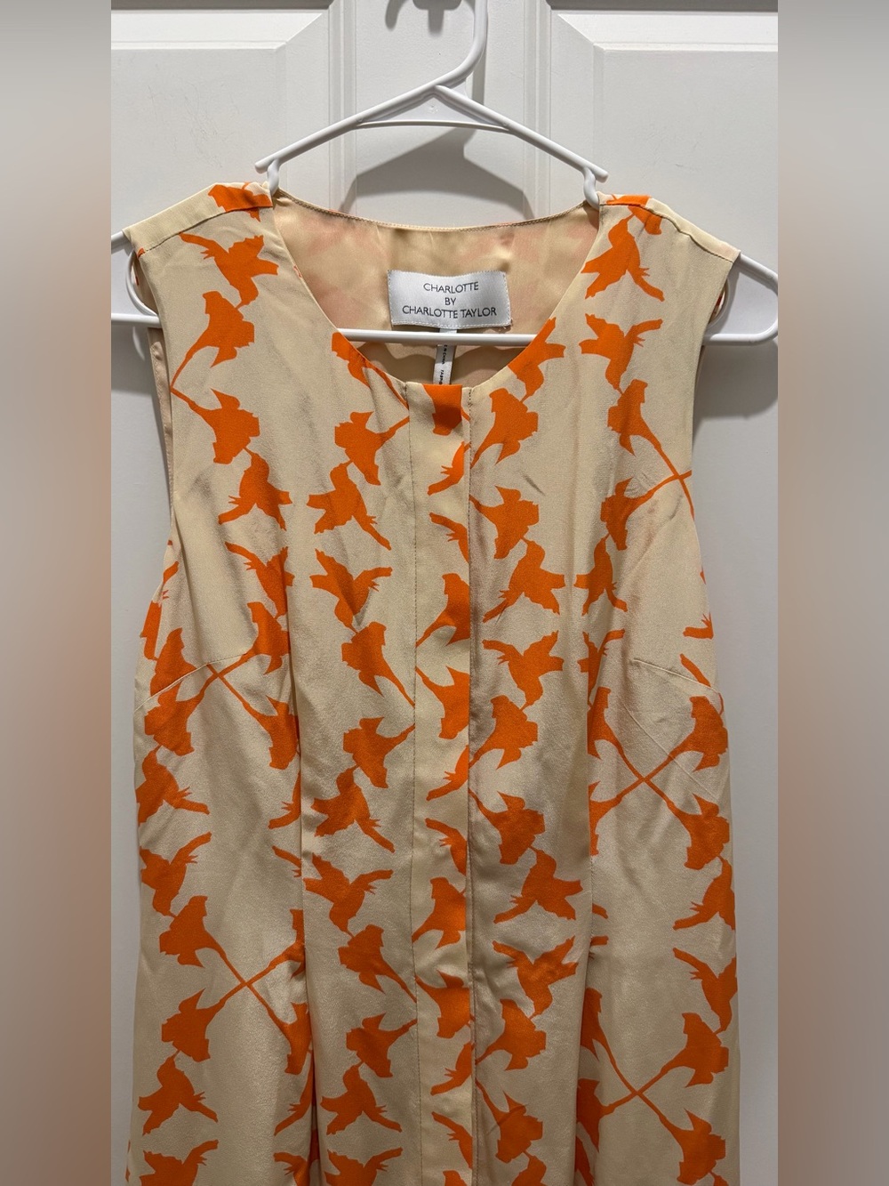 Charlotte by Charlotte Taylor Silk Hummingbird Dress Size 4